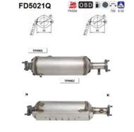 FD5021Q ORION AS - Filtr DPF KIA SPORTAGE 2.0TD CRDI 140CV diesel