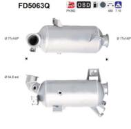 FD5063Q ORION AS - Filtr DPF VOLKSWAGEN TRANSPORTER 2.0BiTD diesel