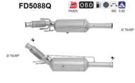 FD5088Q ORION AS - Filtr DPF PEUGEOT 3008 2.0TD HDI diesel 