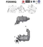 FD5095Q ORION AS - Filtr DPF RENAULT MEGANE 1.6TD diesel 