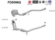 FD5096Q ORION AS - Filtr DPF AUDI A3 2.0TDI diesel 