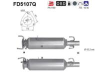 FD5107Q ORION AS - Filtr DPF CITROEN JUMPER 3.0TD HDI diesel