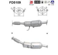 FD5109 ORION AS - Filtr DPF NISSAN QASHQAI 1.5TD DCI diesel