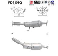 FD5109Q ORION AS - Filtr DPF NISSAN QASHQAI 1.5TD DCI diesel