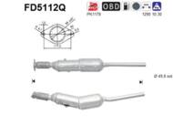 FD5112Q ORION AS - Filtr DPF RENAULT LAGUNA 1.5TD DCI diesel