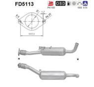 FD5113 ORION AS - Filtr DPF RENAULT TRAFIC 2.0TD DCI diesel
