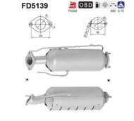 FD5139 ORION AS - Filtr DPF HYUNDAI i30 1.6TD CRDI diesel 