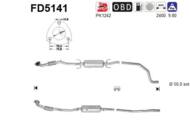 FD5141 ORION AS - Filtr DPF OPEL CORSA 1.7TD CDTI diesel 