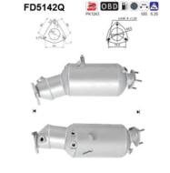 FD5142Q ORION AS - Filtr DPF AUDI A6 2.0TDI 16V diesel 