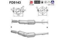 FD5143 ORION AS - Filtr DPF NISSAN NOTE 1.5TD DCI diesel 