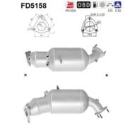 FD5158 ORION AS - Filtr DPF SEAT EXEO 2.0TDI 16V diesel 