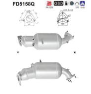 FD5158Q ORION AS - Filtr DPF SEAT EXEO 2.0TDI 16V diesel 