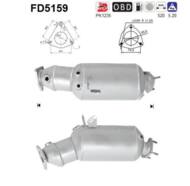 FD5159 ORION AS - Filtr DPF SEAT EXEO 2.0TDI 16V diesel 