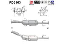 FD5163 ORION AS - Filtr DPF NISSAN NV 200 1.5TD DCI diesel