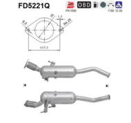 FD5221Q ORION AS - Filtr DPF NISSAN NV400 2.3TD CDTI FWD diesel