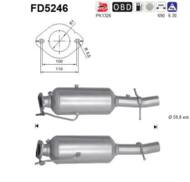 FD5246 ORION AS - Filtr DPF FORD TRANSIT 2.2TD TDCI RWD diesel