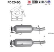FD5246Q ORION AS - Filtr DPF FORD TRANSIT 2.2TD TDCI RWD diesel
