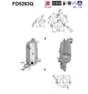 FD5263Q ORION AS - Filtr DPF HYUNDAI ix35 2.0 CRDi diesel 