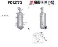 FD5277Q ORION AS - Filtr DPF LANCIA DELTA 1.6TD diesel 