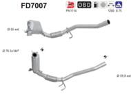 FD7007 ORION AS - Filtr DPF SEAT LEON 2.0TDI diesel 