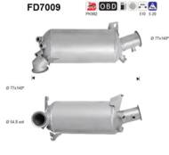 FD7009 ORION AS - Filtr DPF VOLKSWAGEN TRANSPORTER 1.9TDI diesel