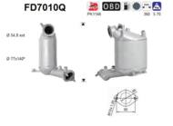 FD7010Q ORION AS - Filtr DPF MITSUBISHI LANCER 2.0TD diesel