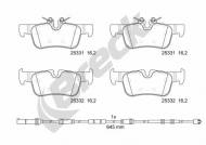 253310070400 BRECK - KLOCKI HAMULCOWEK.B. BMW 2, I3, X1, X2, MINI CLUBMAN