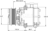 ACP1337000P MAHLE - KOMPRESOR KLIMATYZACJI BEHR PREMIUM LINE