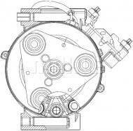 ACP1364000P MAHLE - KOMPRESOR KLIMATYZACJI BEHR PREMIUM LINE