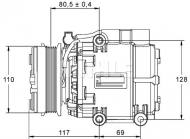 ACP858000P MAHLE - KOMPRESOR FORD MAHLE ORIGINAL 