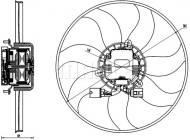 CFF170000S MAHLE - WENTYLATOR CHLODNICY 