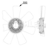 CFF523000P MAHLE - WENTYLATOR CHLODNICY BEHR PREMIUM LINE 