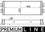 CLC209000P MAHLE - CHLODNICA OLEJU BEHR PREMIUM LINE 