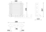 CLC289000P MAHLE - CHLODNICA OLEJU BEHR PREMIUM LINE 