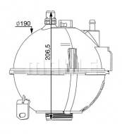 CRT210000S MAHLE - ZBIORNIK WYROWNAWCZY CHLODNICY 