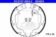 03.0137-3023.2 ATE - SZCZĘKI HAMULCOWE 