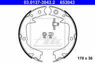 03.0137-3043.2 ATE - SZCZĘKI HAM.SUBARU LEGACY 03- 