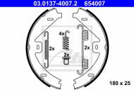 03.0137-4007.2 ATE - SZCZĘKI HAMULCOWE MERCEDES W212 E-KLASA 09- (RĘCZNY