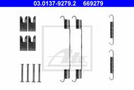 03.0137-9279.2 ATE - SPRĘŻYNKI SZCZĘK HAMULCOWYCH FORD TRANSIT CONNECT  02-