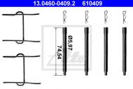 13.0460-0409.2 ATE - ZESTAW MONT.KLOCKÓW HAM.PEUGEOT 406 