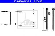 13.0460-0438.2 ATE - ZESTAW MONTAŻOWY KLOCKÓW HAMULCOWYCH RENAULT LAGUNA I
