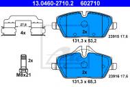 13.0460-2710.2 ATE - KLOCKI HAM.PRZÓD BMW 1 E87 04- 