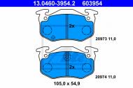 13.0460-3954.2 ATE - KLOCKI HAM.TYŁ RENAULT MEGANE 96-03 