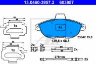 13.0460-3957.2 ATE - KLOCKI HAM.PRZÓD FIAT SCUDO 95- 