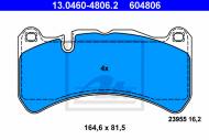 13.0460-4806.2 ATE - KLOCKI HAM.PRZÓD MERCEDES CLK C209 02- 