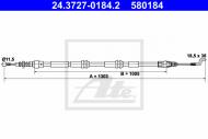 24.3727-0184.2 ATE - LINKA HAM.RĘCZNEGO VW T5 03- 