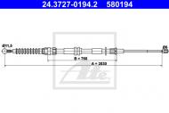 24.3727-0194.2 ATE - LINKA HAM.VW CADDY III 04- 