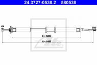 24.3727-0538.2 ATE - LINKA HAM.FIAT PUNTO II 99- 