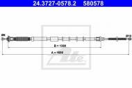 24.3727-0578.2 ATE - LINKA HAM.PRAWA FIAT PUNTO 06- 