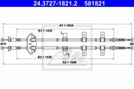 24.3727-1821.2 ATE - LINKA HAM.MAZDA 6 02- TARCZE 